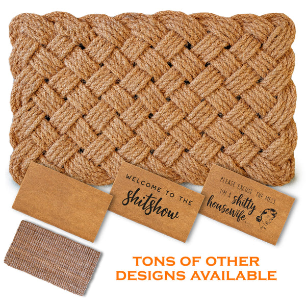 plain rope mat rug outdoor rug 