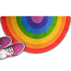 Rainbow Halfmoon Summer Spring Doormat