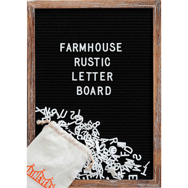 felt letter board with letters numbers 12x17 inch