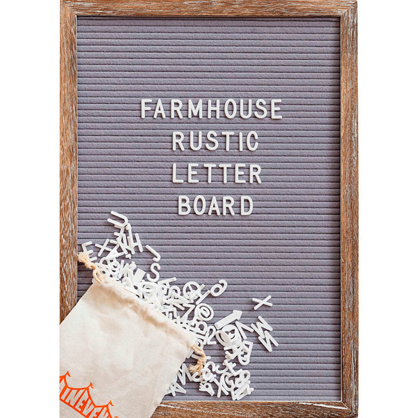 felt letter board with letters numbers 12x17 inch