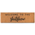 welcome to the shitshow large door mat 50x15 inch