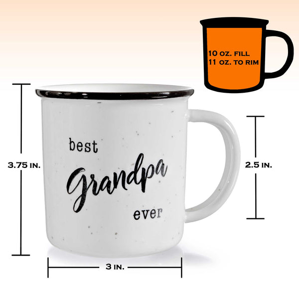 best grandpa ever mug 11 ounce grandparents day gift