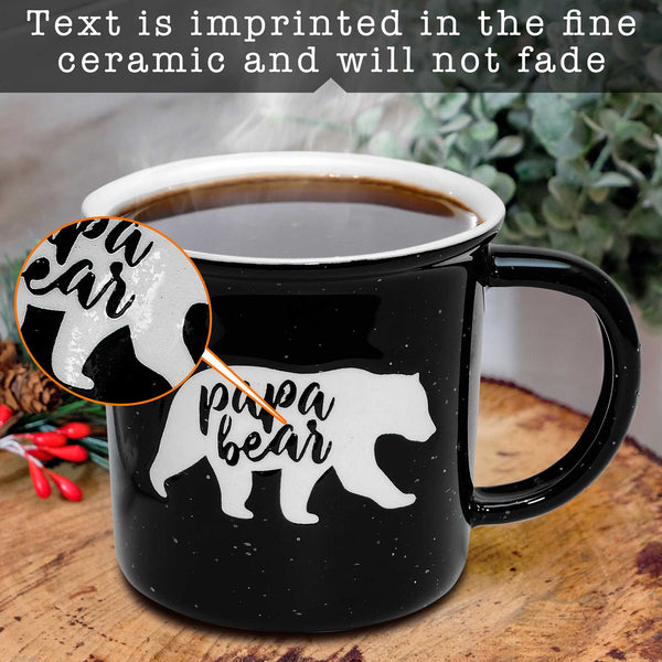 papa bear mug ceramic 11 ounce