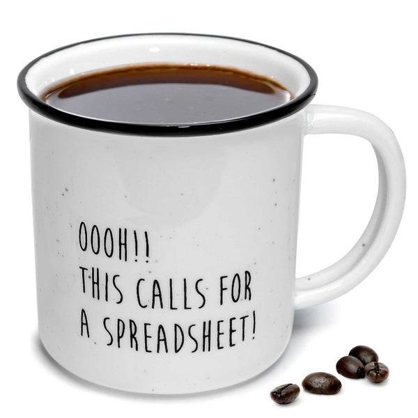 this calls for a spreadsheet mug 11 ounce excel mug