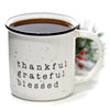 Thankful grateful blessed mug