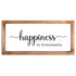 happiness is homemade sign kitchen 8x17 inch